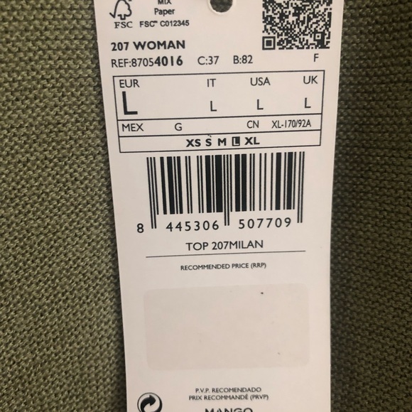 Mango Knitted cropped top - Picture 5 of 5